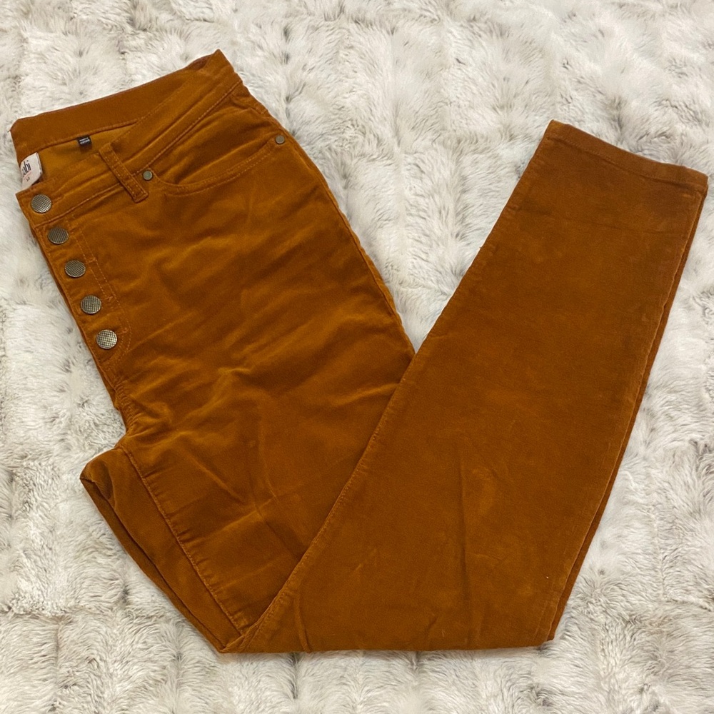 CAbi burnt orange corduroy pants